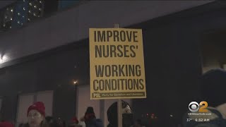 Nurse strike enters 2nd day at New York City hospitals