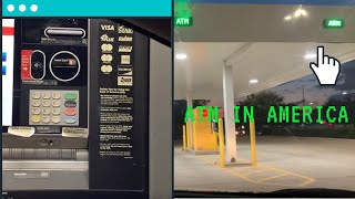 ATM in America || Drive-through ATM in USA