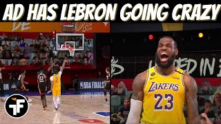 Anthony Davis's Dagger | LeBron Goes Crazy | Lakers vs Heat | NBA Finals Game 4
