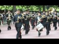 French Artiilery Band Waterloo 200 parade London