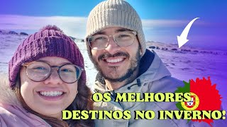 🥶 5 DESTINOS para VISITAR no inverno de PORTUGAL 🇵🇹
