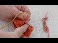 nalbinding oslo stitch. step by step how to do the oslo nalbinding stitch