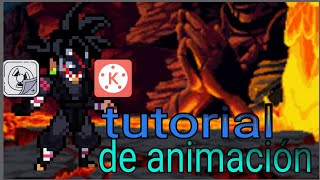 tutorial de animación de Sprite con KineMaster y flipaclip