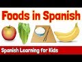 Foods in Spanish | Spanish Learning for Kids