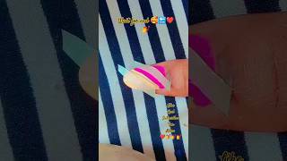 💅Easy Nail art With Tape | Nail art design at home with cello tape#shorts #youtubeindia #youbeshorts