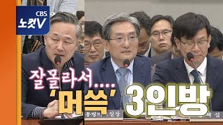 ‘청와대 3실장’ 모두 출동한 국회 운영위...반말 고성 결국 파행