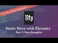 Eleventy (11ty) Static Sites Part 2 - Using Data