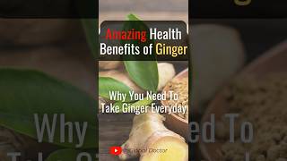 Amazing Health Benefits of Ginger #shorts #health #healthy