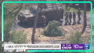 Guardsman arrested in the leak of classified military documents