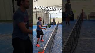 L INVASIONE È UNO DEI COLPI POU CONTROVERSI NEL PADEL … in questo caso secondo voi è o non è?