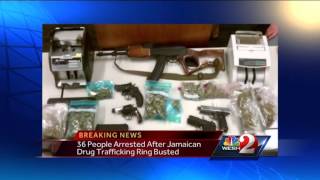 36 charged in Jamaican drug operation