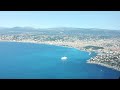 a320 landing vor b saleya approach nice cote d azur runway 22r u0026 taxi to stand