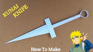How To Make A Paper Kunai Easy | Ninja Origami | KAĞITTAN MİNATO KUNAI YAPIMI