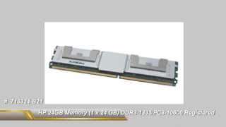 716324-B21 HP 24GB Memory (1 x 24 GB) DDR3-1333/PC3-10600 Registered