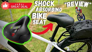 Dual Shock Absorbing Bicycle Seat Amazon - Review