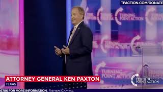 Texas AG Ken Paxton reveals his daughter helped knock doors for TPAction this election cycle!