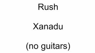 Rush - Xanadu - no guitars cover