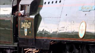 34067 Tangmere at Huntingdon on Saturday 14th February 2015 in HD