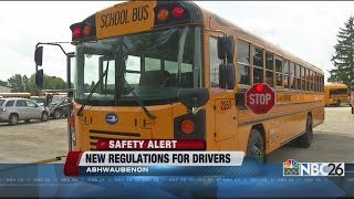 NBC26 Live at 5:00 - New School Bus Warning Light Regulation