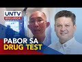 Ilang govt official, pabor sa panukalang random drug test ni Rep. Paolo Duterte