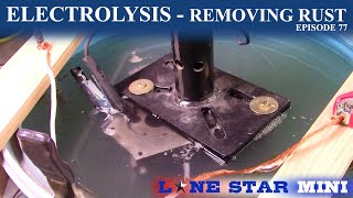 Removing Rust via Electrolysis - Classic Mini