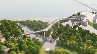 Место для романтиков: каким будет новый пешеходный мост в историческом центре Киева