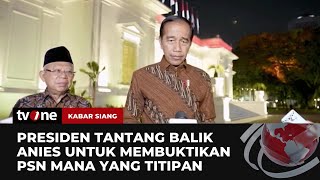 Respon Jokowi dan Ganjar Soal Kritik Anies Yang Menilai PSN Rentan Titipan Kanan-kiri | tvOne