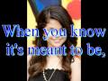 Selena Gomez Naturally lyrics on screen- fleursqueen