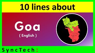10 lines about Goa in English | Few lines about Goa state