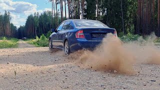 2006 Subaru Legacy 2.0r 165hp Muffler Delete Sound