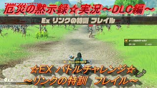 ゼルダ無双厄災の黙示録 DLC 古代の鼓動 実況☆EX リンクの特訓 フレイル