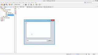 Chat Application in Java with Graphical User Interface GUI