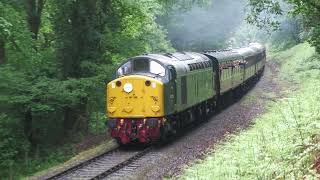 40106 passing Northwood Halt 16th May 2024