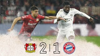 Setback At Leverkusen | Bayer Leverkusen Vs. FC Bayern 2-1 | Bundesliga ...