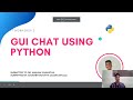 GUI Chat Application using Python | Socket Programming