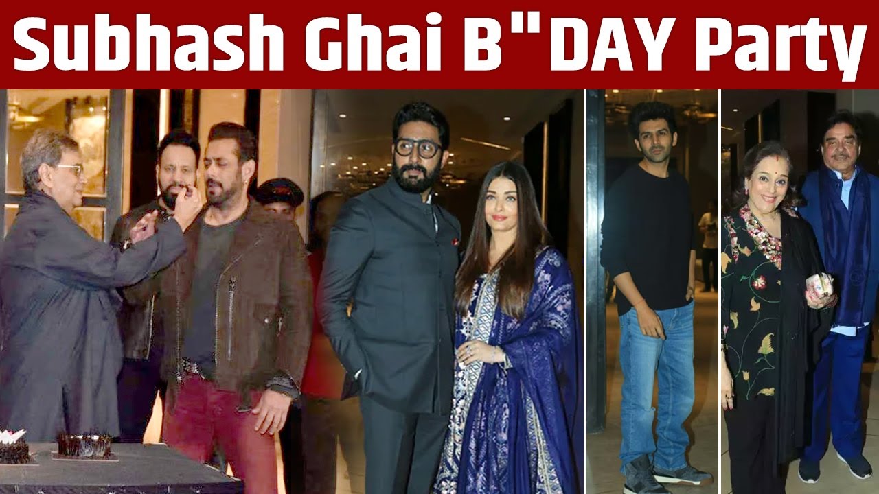 Salman Khan, Aishwarya, Abhishek, Kartik Aryan, Jackie, Anil Kapoor At ...