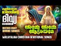 അമ്മേ അമ്മേ ആശ്രയമേ മാതാവിന്റെ ദിവ്യ ഗാനങ്ങൾ malayalam christian devotional songs nonstop songs