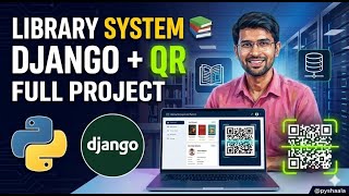 Python Django Project 2026 | QR Code Based Library Management System Demo #django #python #project
