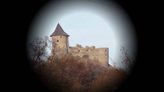 Somoskő vára. Castle in Somoskő.wmv