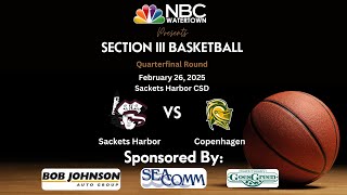 Sackets Harbor v Copenhagen: Boys' Section III \