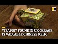 Chinese emperor's ‘teapot’ found in clear-out of UK garage could sell for as much as US$636,000