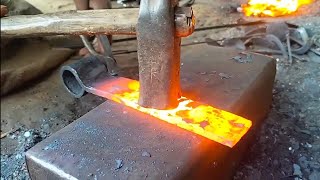 making wood splitter homemade | this knife is great work |