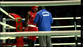 Middle (75kg) SF - Kasuto (NAM) vs Rahou (ALG) - 2012 African Olympic Qualifying Event