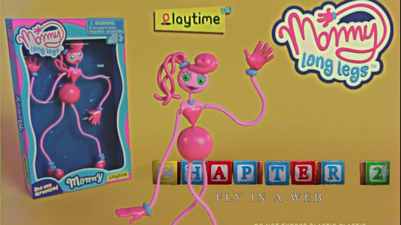 Poppy Playtime Chapter 2 : Mommy Long Legs Commercial VHS - YouTube