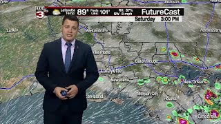 Daniel Thursday 10pm Weather Forecast