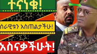 ሰራዊቱ በህዝቡ ላይ ጦርነት እንዲከፍት አድርጋችሁ በህዝበብ ተጠልቶና ተንቆ ለሽንፈት እንዲዳረግ አደረጋችሁት! “መሀመድ ተሰማ”