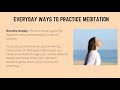 aposi community webinar wellness wednesday mindful meditation