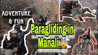 Paragliding in Manali - Cost/Price \u0026 Experience | Fun Paragliding in Kullu- Manali| Himachal Pradesh