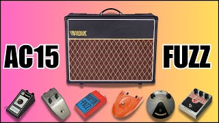 VOX AC15 approved fuzz pedals: 4 hour long marathon!