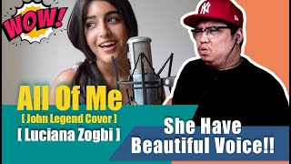 Luciana Zogbi - All of Me (John Legend Cover) - Reaction